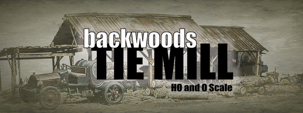 SierraWest Scale Models Backwoods Tie Mill